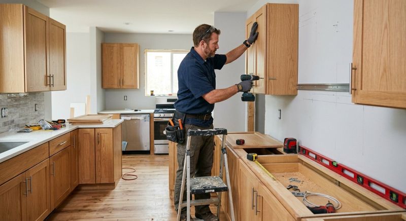 New Cabinets Installation in Carmel, IN