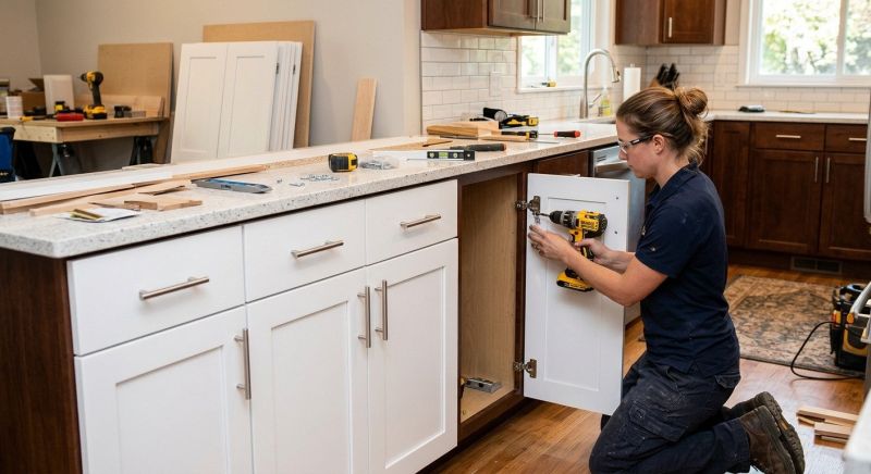 Cabinet Drawer Remodeling in Terre Haute, IN
