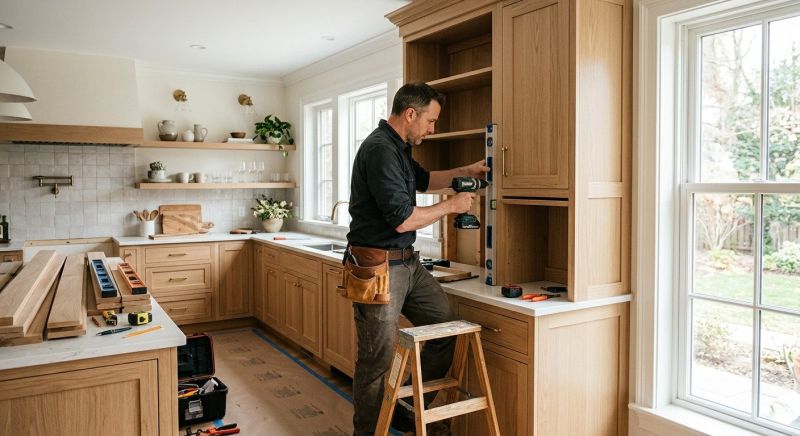Custom Cabinet Building in Bloomington, IN