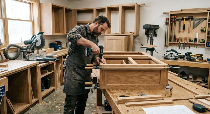 Custom Cabinet Building in Carmel, IN