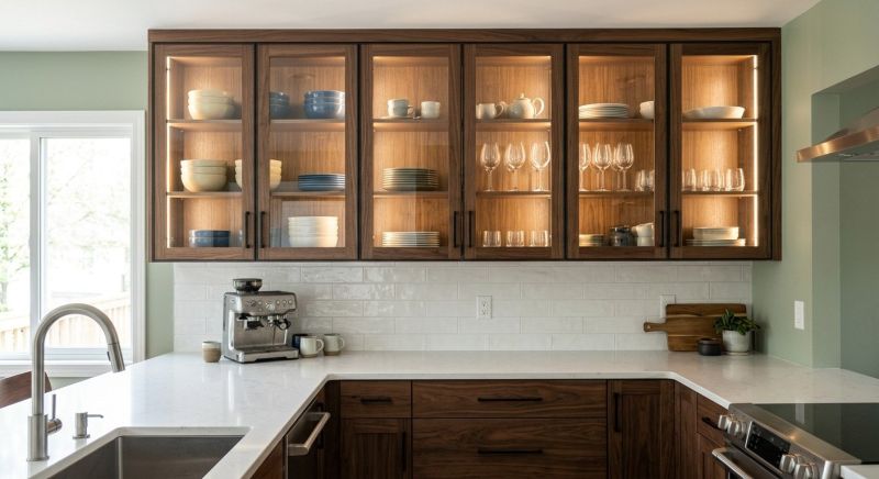 Glazed Cabinets Installation in Terre Haute, IN