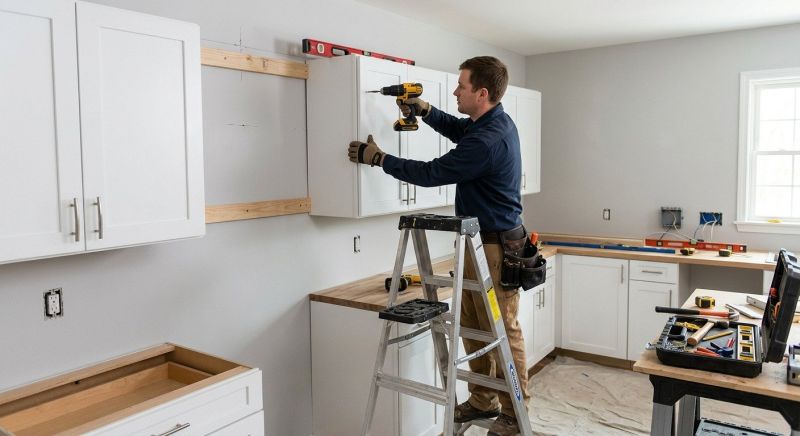 Kitchen Cupboard Replacement in Bloomington, IN
