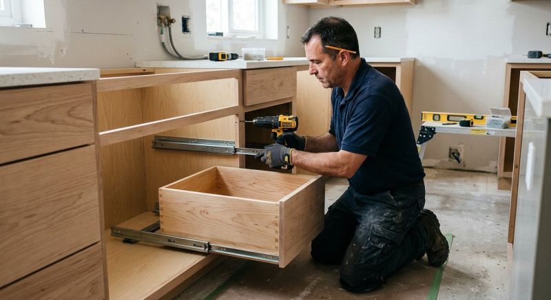 Kitchen Shelving Installation in Carmel, IN
