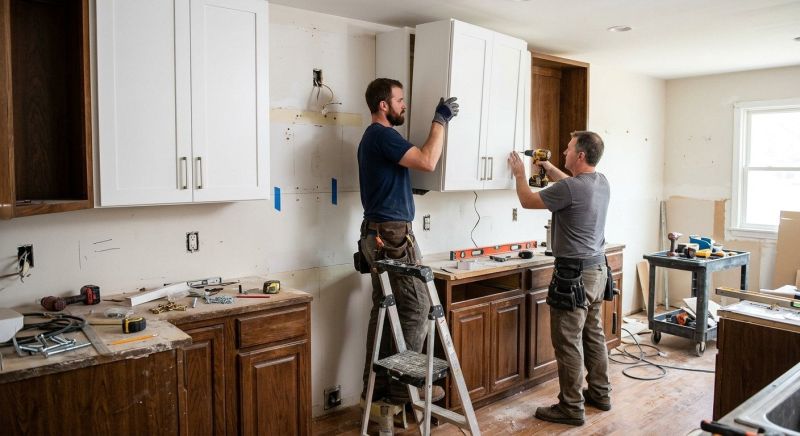New Cabinets Installation in Carmel, IN