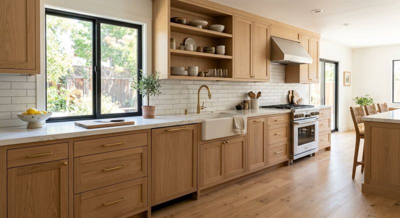 Oak Cabinet Remodeling in Terre Haute, IN